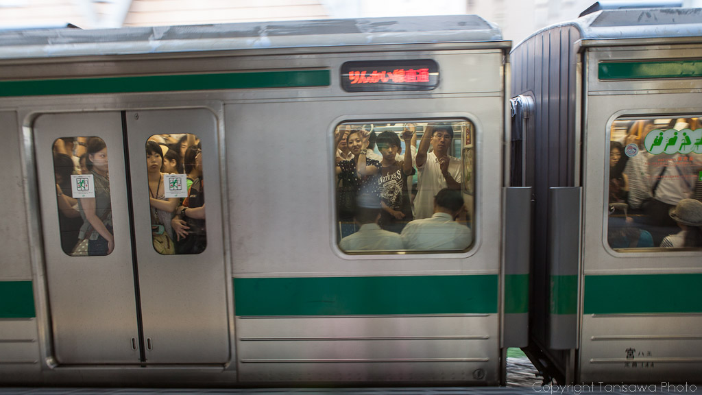 Subway shoot in Tokyo