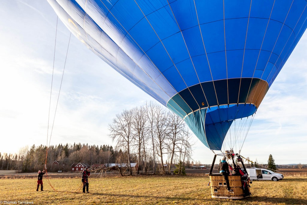 Harness lines balloon