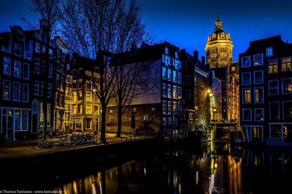 amsterdam at night