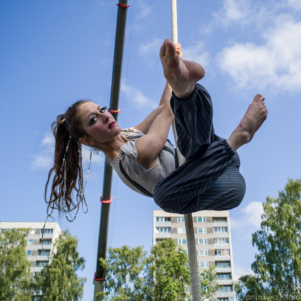 Cirkus Cirkör is performing in Stockholm